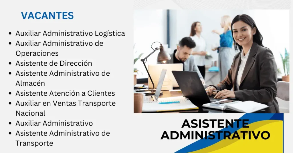 Oportunidad como Auxiliar Administrativo